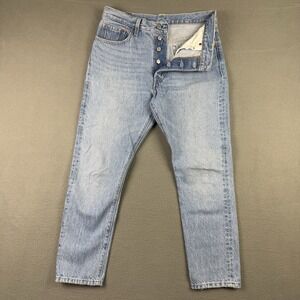 Levi's 501‎ Jeans Women's Size 29x26 Button Fly Light Wash Blue